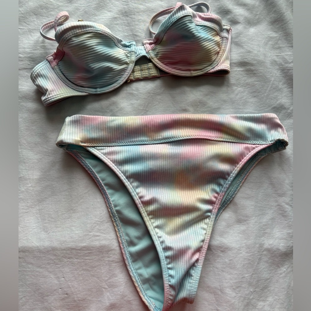 Holster pastel high waist bikini